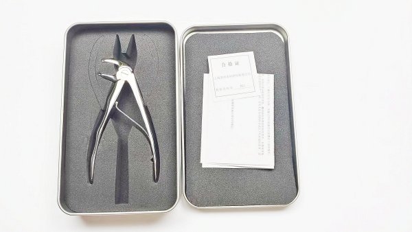 NK44-46 兒童下頜磨牙鉗 (波浪柄)-Chrildren Extracting Forceps, Lower molars new handle