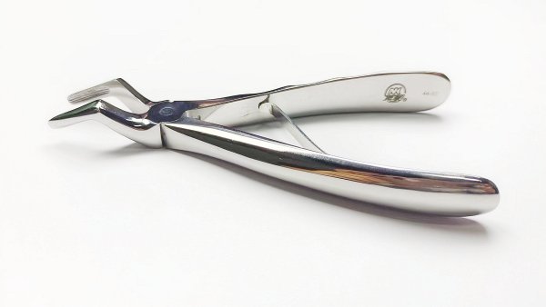 NK44-50 兒童上頜根尖鉗 (波浪柄)-Chrildren Extracting Forceps, Upper roots new handle