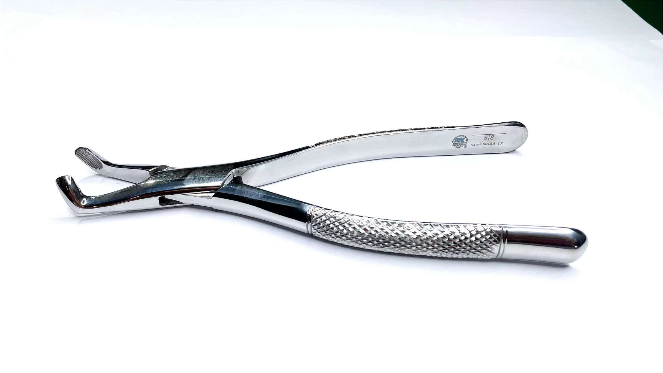 NK44-17 成人下頜磨牙鉗-Extracting Forceps, Lower molars straight-handle
