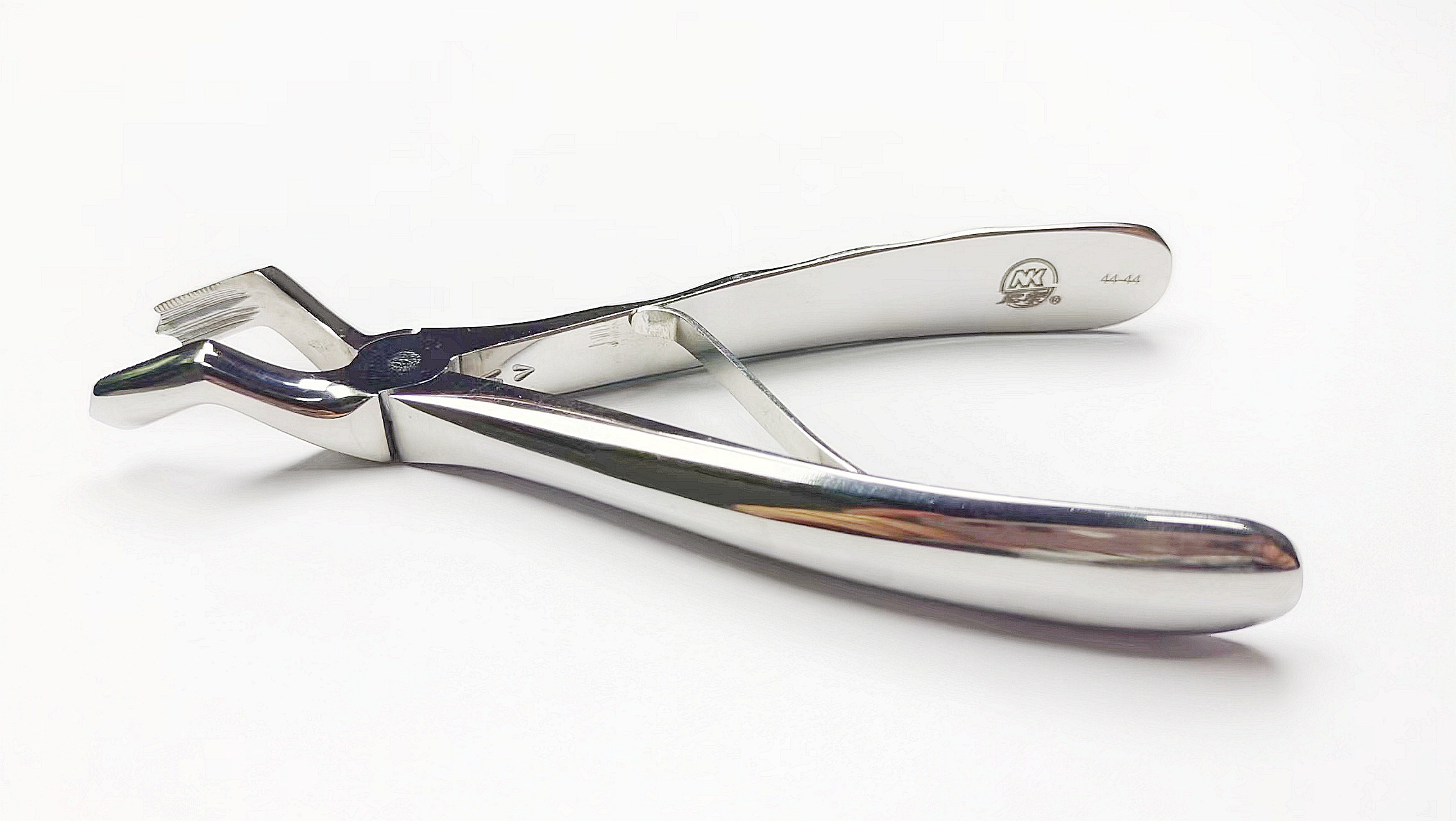 NK44-44 兒童上頜磨牙鉗 (波浪柄)-Chrildren Extracting Forceps, Upper molars new handle