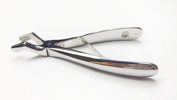 NK44-44 兒童上頜磨牙鉗 (波浪柄)-Chrildren Extracting Forceps, Upper molars new handle