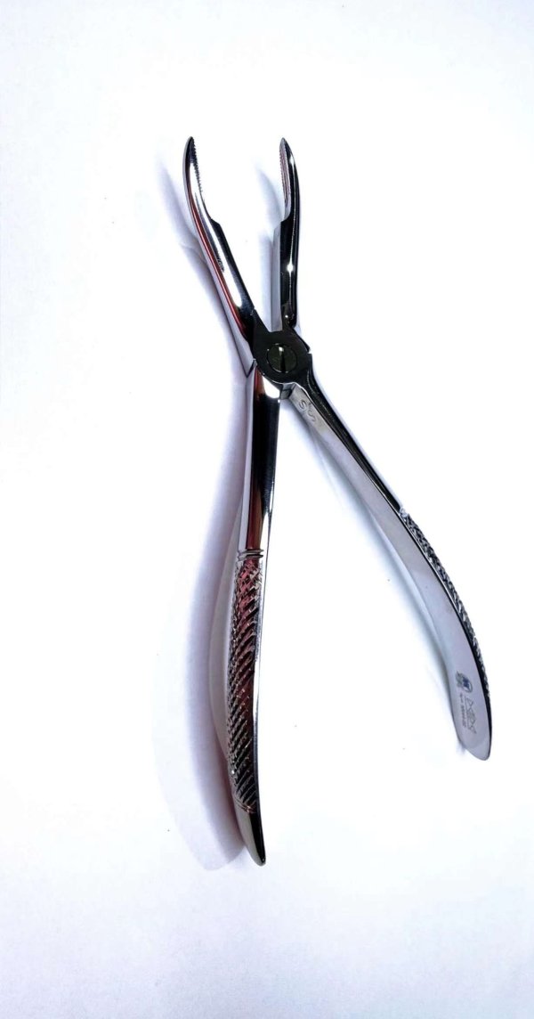 NK44-20 成人上頜根尖鉗 (波浪柄)-Extracting Forceps, Upper roots，new handle