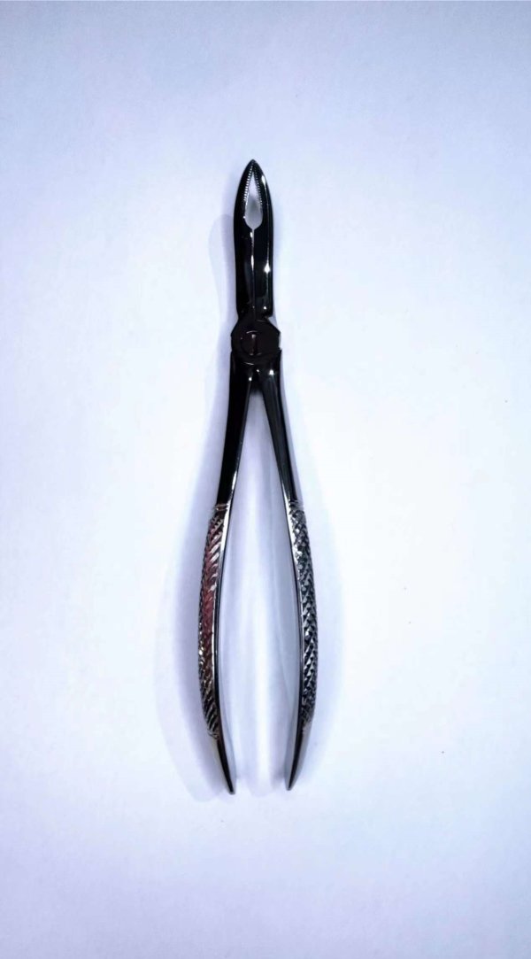 NK44-20 成人上頜根尖鉗 (波浪柄)-Extracting Forceps, Upper roots，new handle
