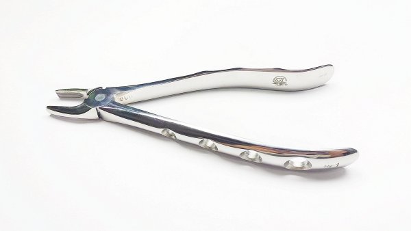 NK44-19 成人上頜前牙鉗 (波浪柄) -Extracting Forceps, Upper centrals & canines，new handle