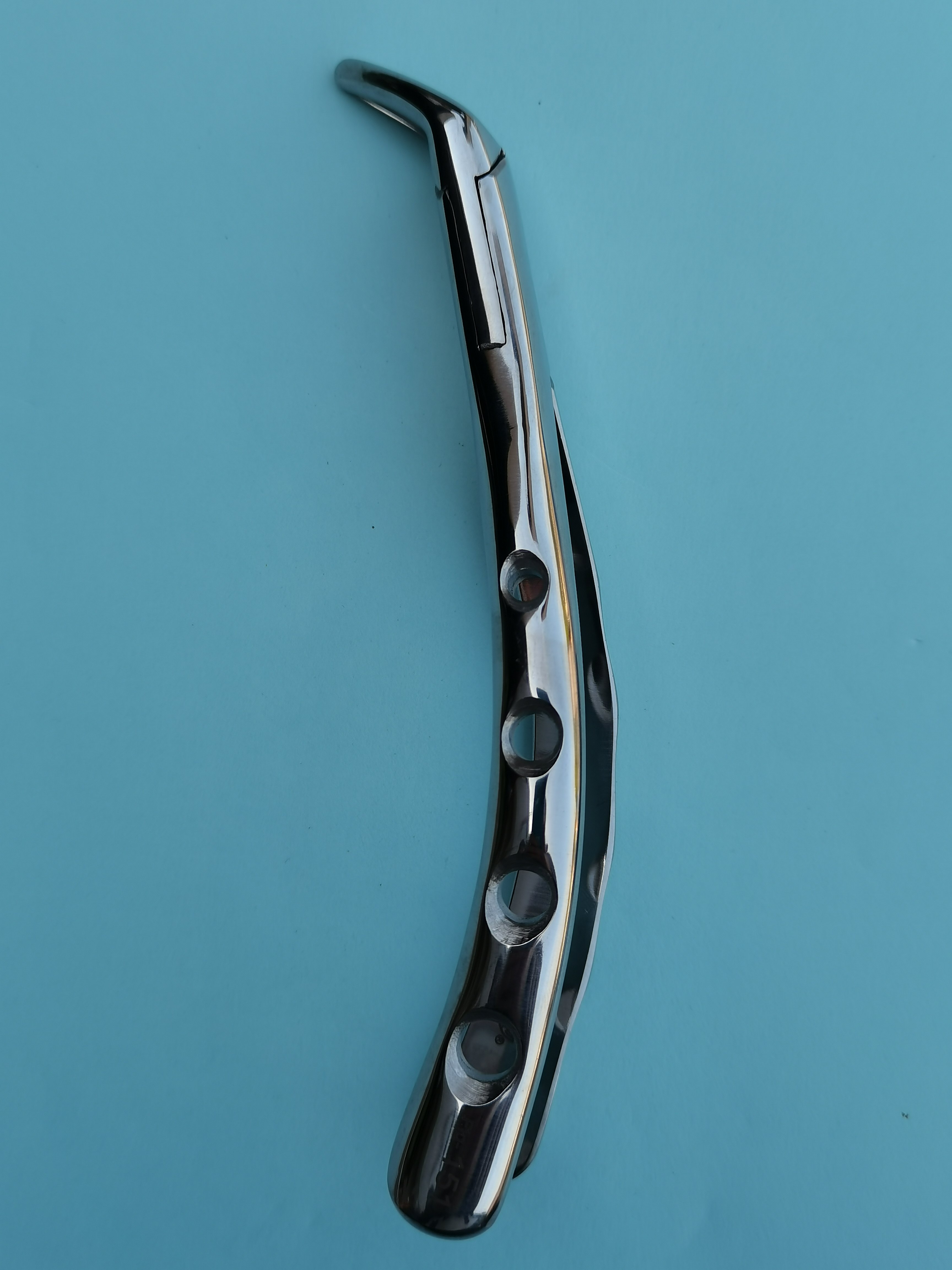 NK44-34 成人下頜前牙鉗 (波浪柄)-Extr. Forceps, Lower premolars, incisors roots new handle 