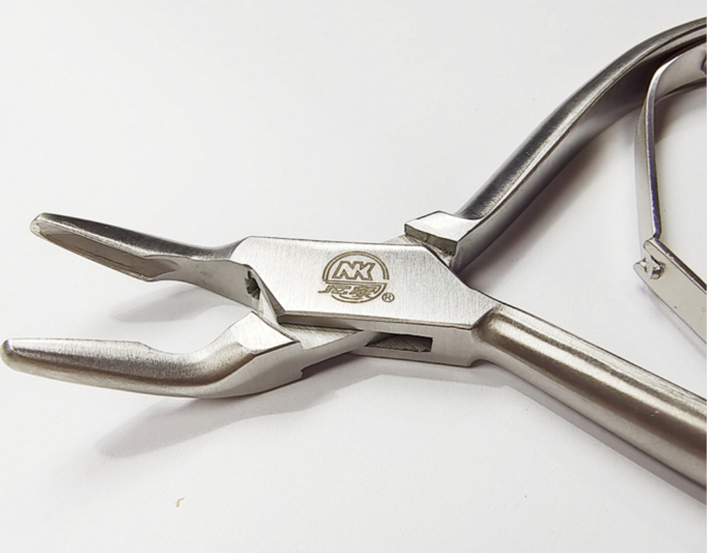 NK44-54 咬骨鉗 彎12cm-Bone Rongeur 12cm cvd narrow tip