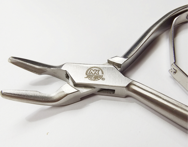 NK44-54 咬骨鉗 彎12cm-Bone Rongeur 12cm cvd narrow tip