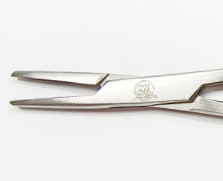 NK36-22 持針鉗 蚊式鑲嵌 直 18cm-Needle Holders, Micro-Vascula TC str 18cm 