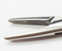 NK36-01 持針鉗 端式 直 14cm-Mathieu, str 14cm