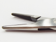 NK36-06 持針鉗 蚊式鑲嵌 直 16cm-Needle Holders, Micro-Vascula TC str 16cm 