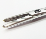 NK36-10 持針鉗 蚊式 直 16cm-Needle Holders, Micro-Vascula str 16cm 