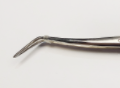 NK28-07 有定位雙彎鑷 16cm- Double Curved Tweezers 16cm Positioning