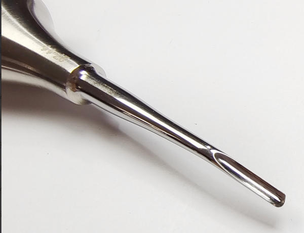 NK27-10/11/12 牙根挺 彎型 2mm/3mm/4mm（波浪柄）-Root Elevator，cvd new handle
