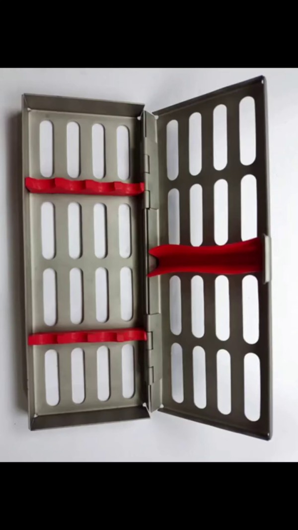 NK45-27 不銹鋼器械盒 敞開式10支裝-Open Type Sterilization Cassettes 10pcs