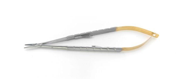 NK36-12 持針鉗 顯微鉗 鑲嵌 直16cm-Castroviejo Surgery TC, str 16cm