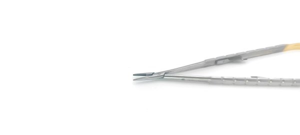 NK36-13 持針鉗 顯微鉗 鑲嵌 直18cm-Castroviejo Surgery TC, str 18cm