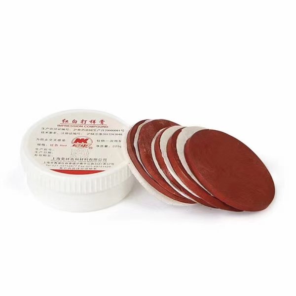 紅色打樣膏 225g-Red Impression Compound 225g