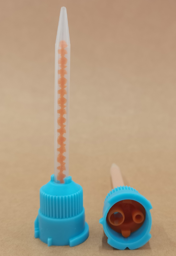 NK 1#B 牙膠充填器 混合管 藍色-Mixing Tips Blue
