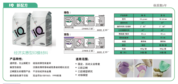 意大利 萊斯卡 Kromopan 2 高精度印模材料-Italy Kromopan 2 Impression Material