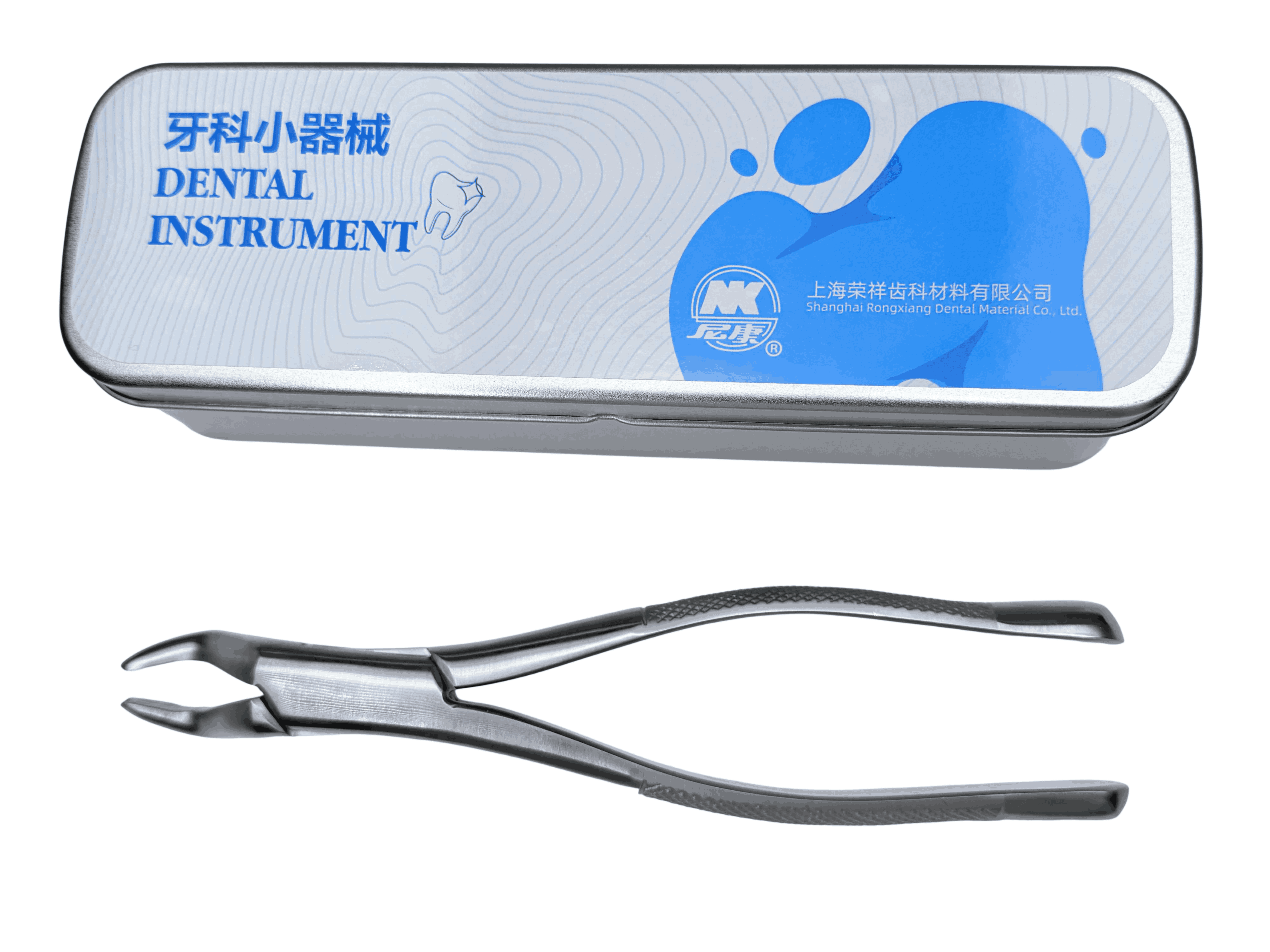 NK44-06 成人上頜磨牙鉗-Extracting Forceps, Upper molars straight-handle 【老款/新款隨機發貨】
