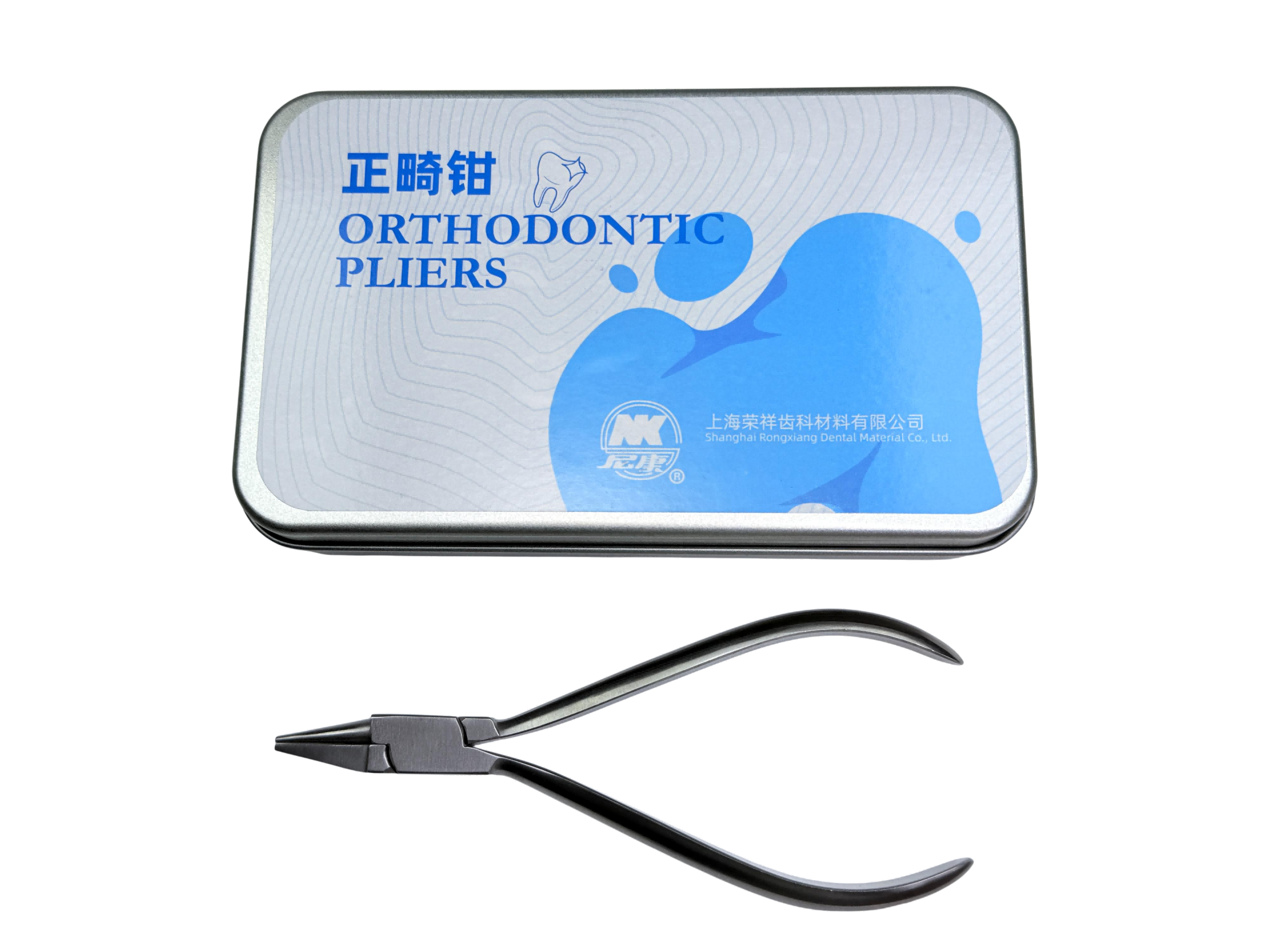 NK24-28 細絲彎制鉗-Bird Beak long without TC 