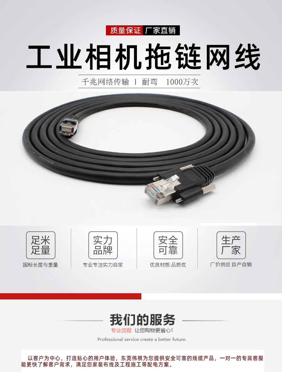 工業(yè)相機網(wǎng)線