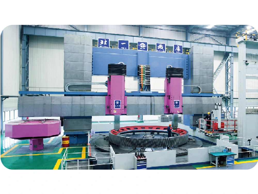 10-meter double column vertical turning and milling center