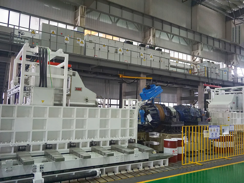 Closed loading test bench