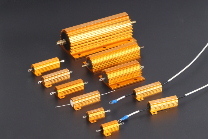 四川电源电路黄金铝壳电阻批发,黄金铝壳电阻