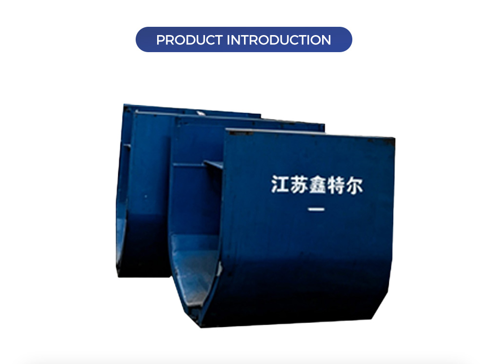 New Type Wear-resistant Ceramic Slag Trough | Xinteer Anti-abrasion Ceramic Lined Slag Conveying Components