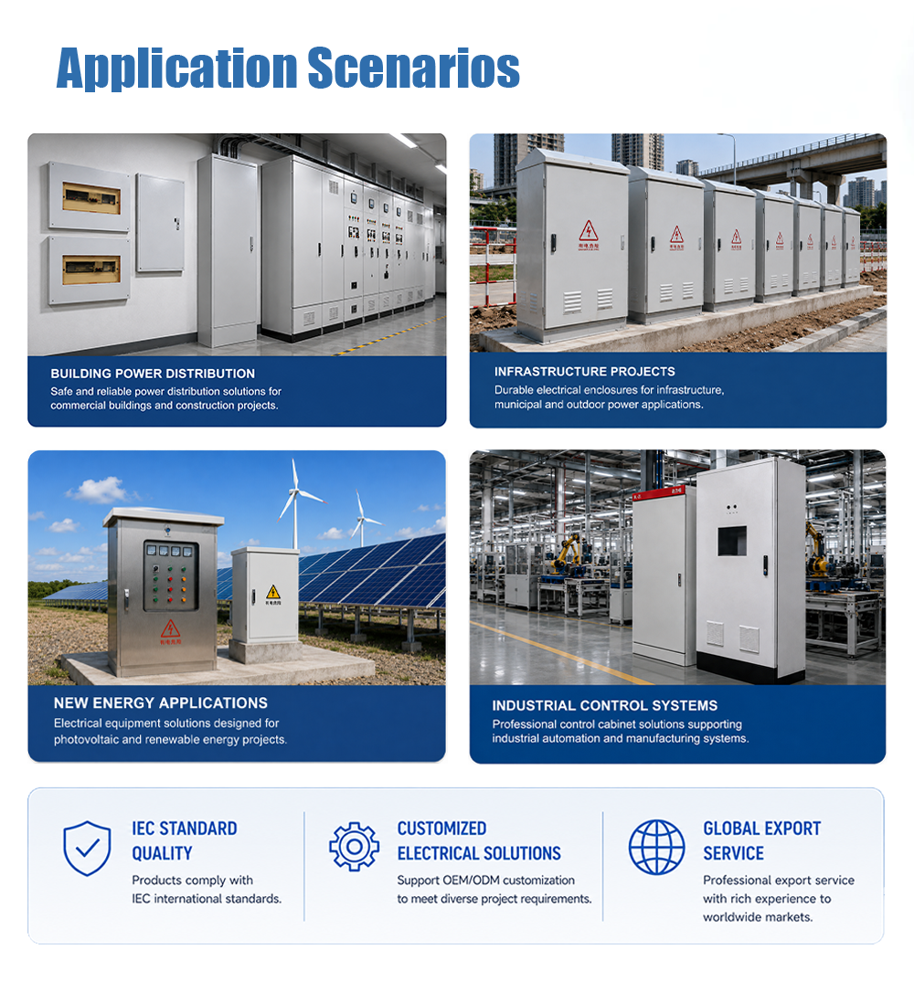 Electrical Junction Enclosure for Power Systems | Lujiemao