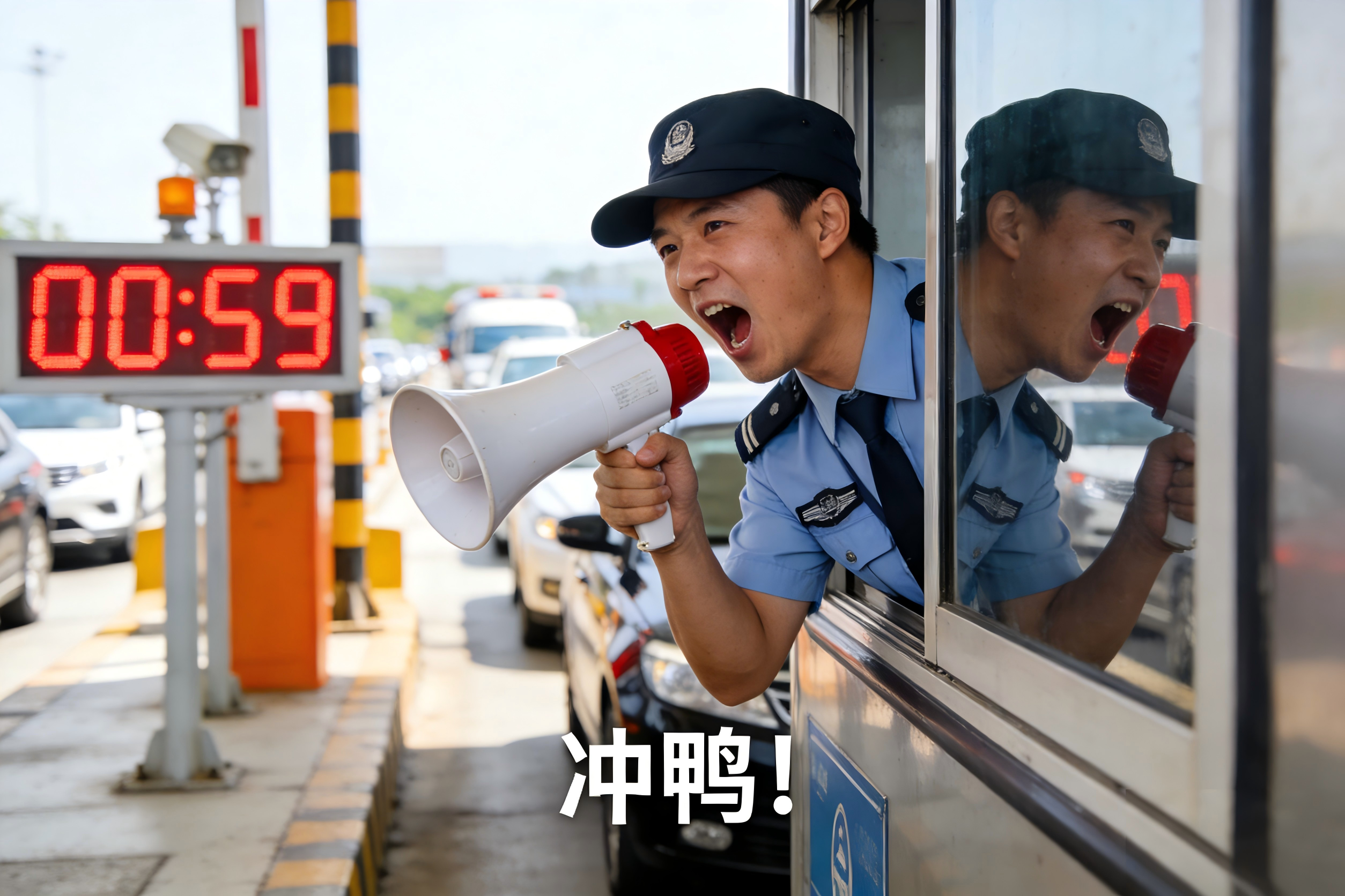 收費(fèi)員暖心神助攻 收費(fèi)員暖心神助攻