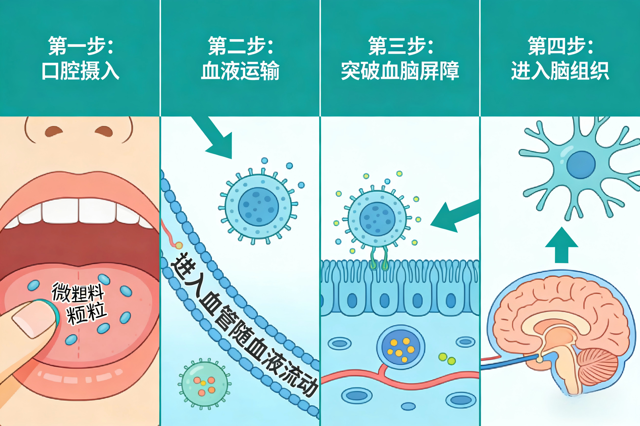 微塑料入侵大腦
