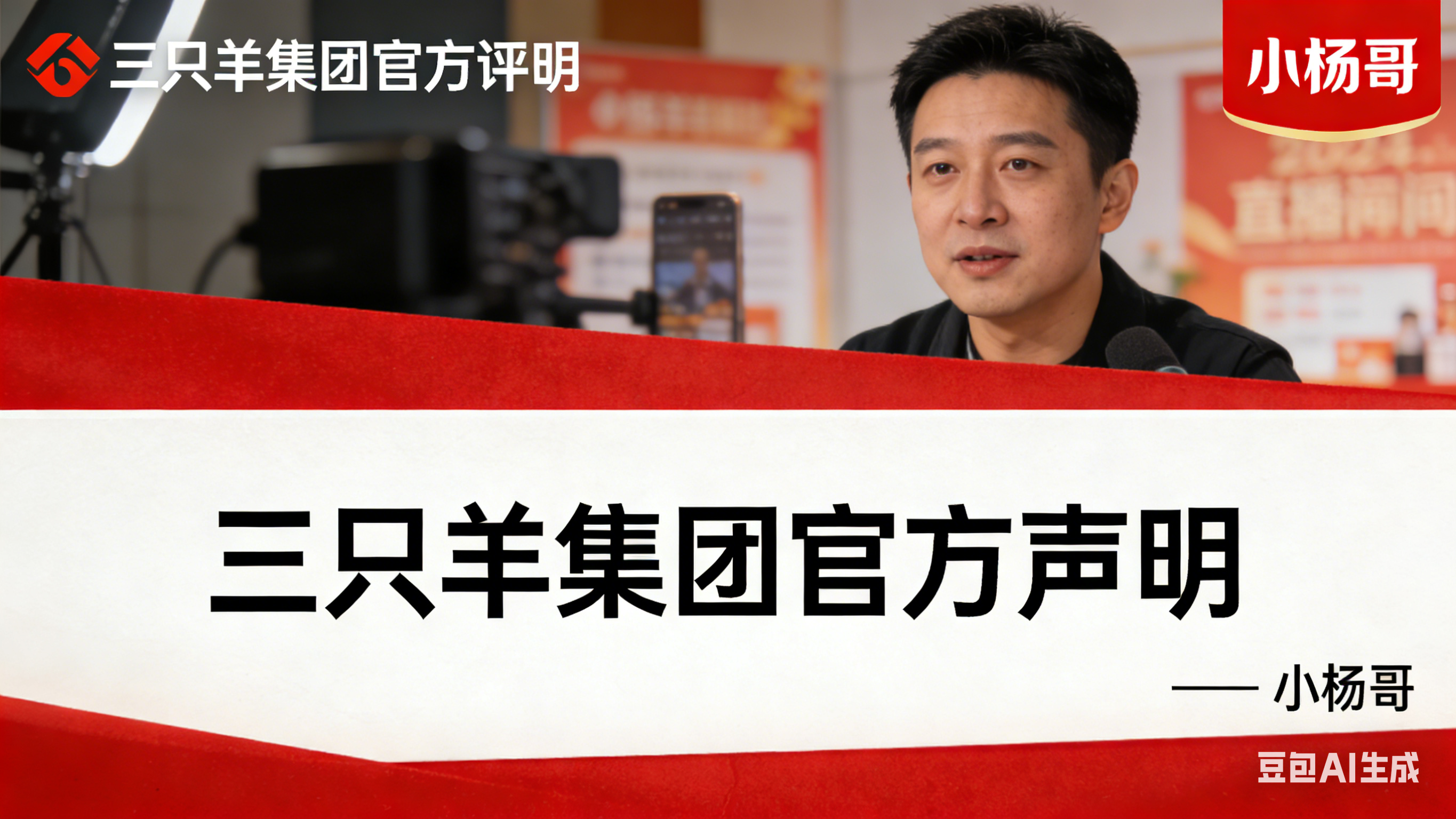 三只羊辟谣上市