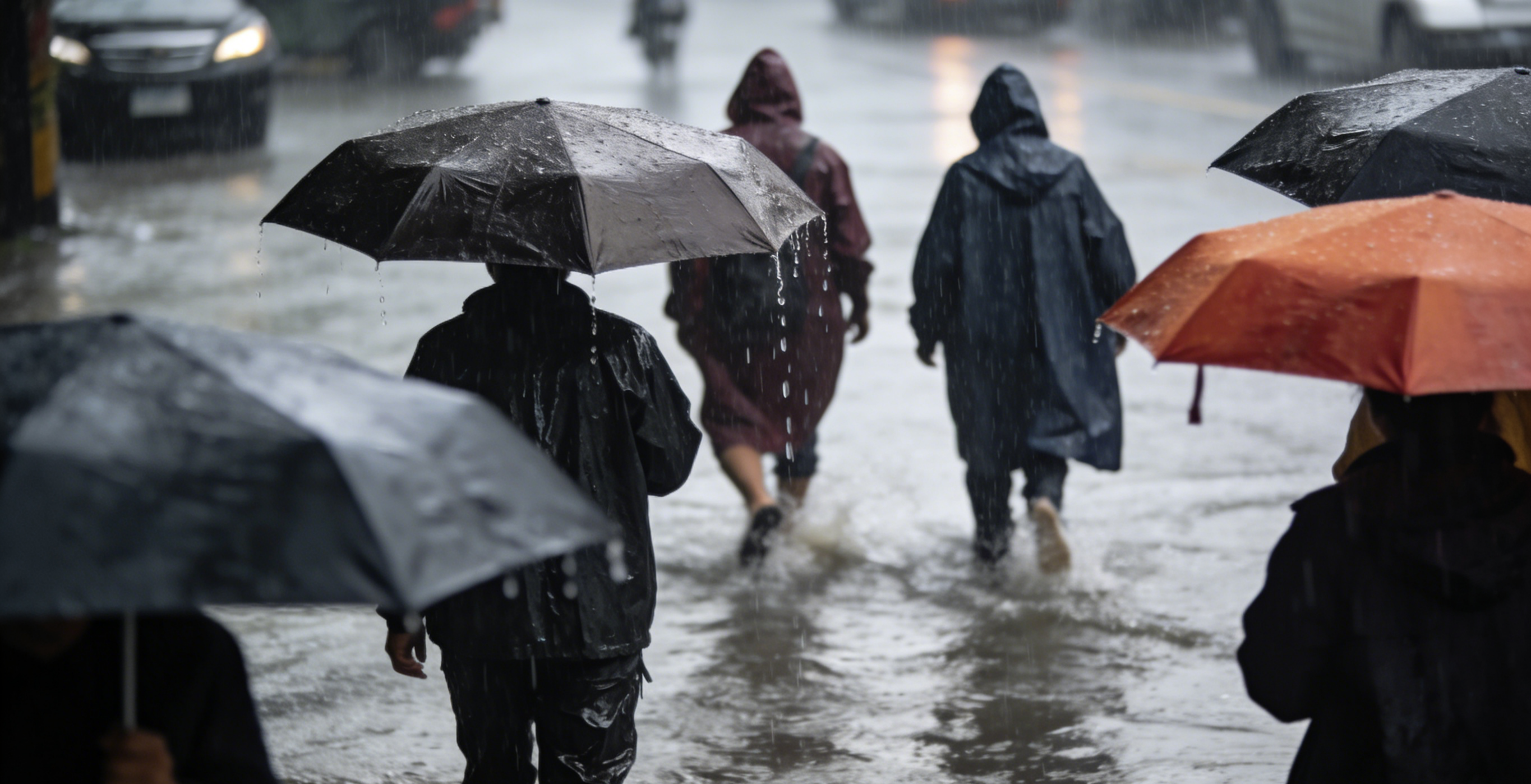 广州突遭极端暴雨