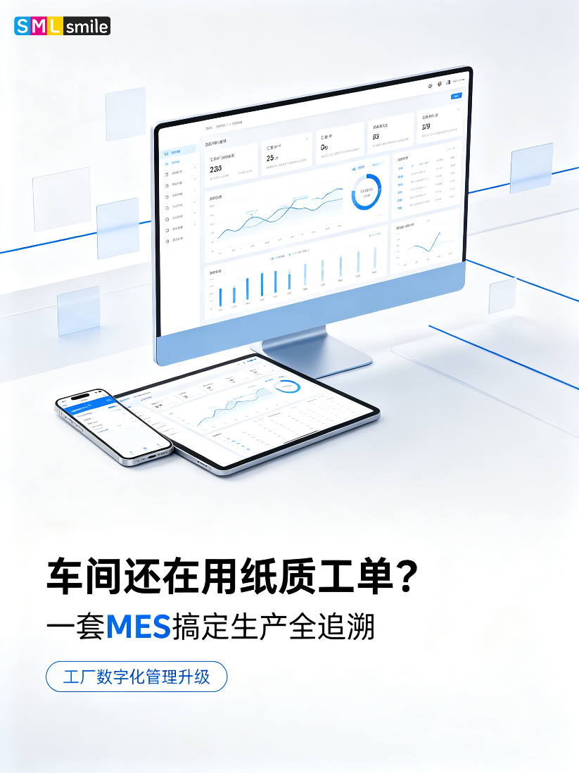 车间还在用纸质工单？一套 MES 搞定生产全追溯