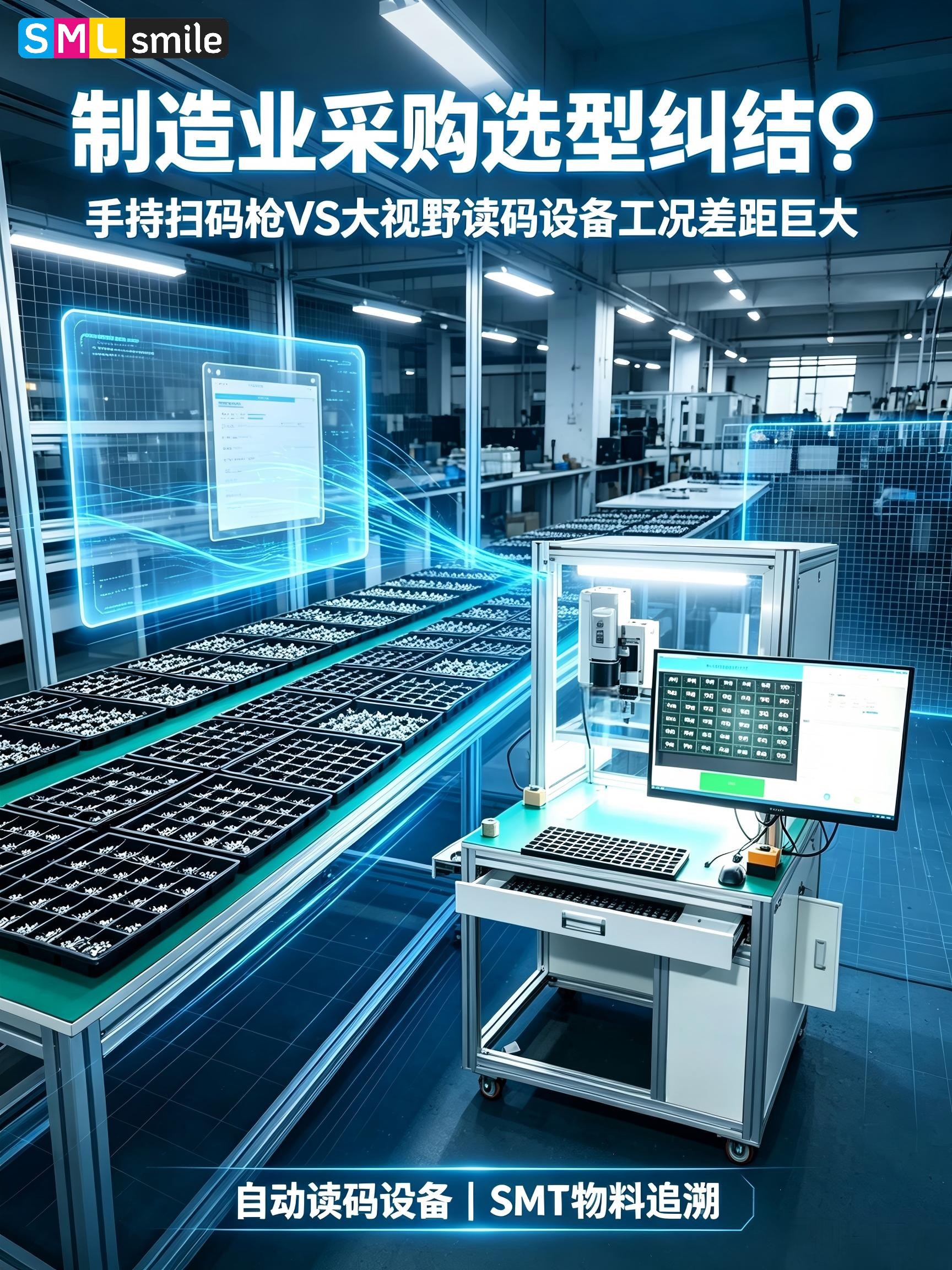 工厂扫码怎么选？小视野相机和大视野读码设备差距在哪