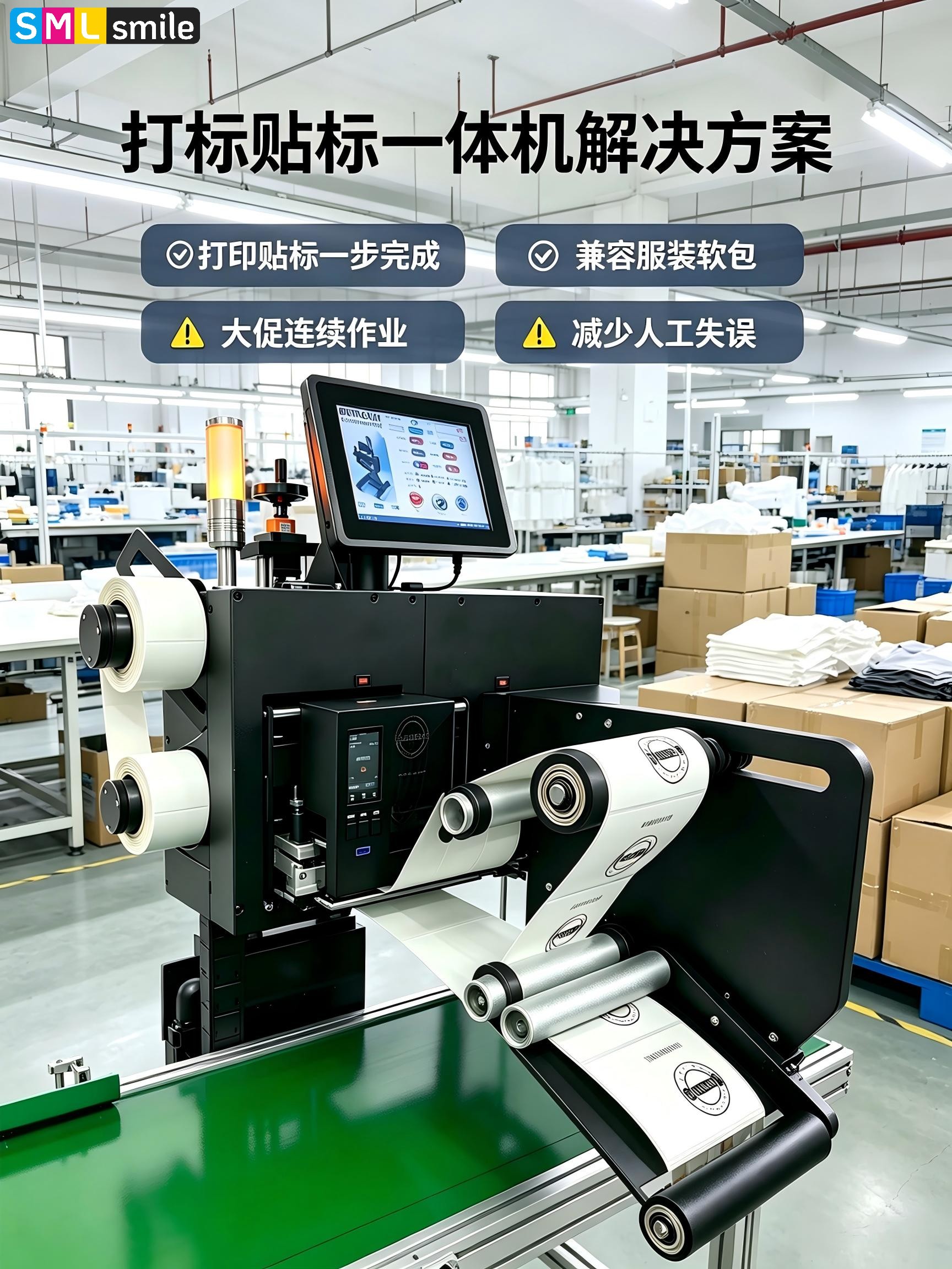工厂选型科普！软包裹能不能用自动贴标机？
