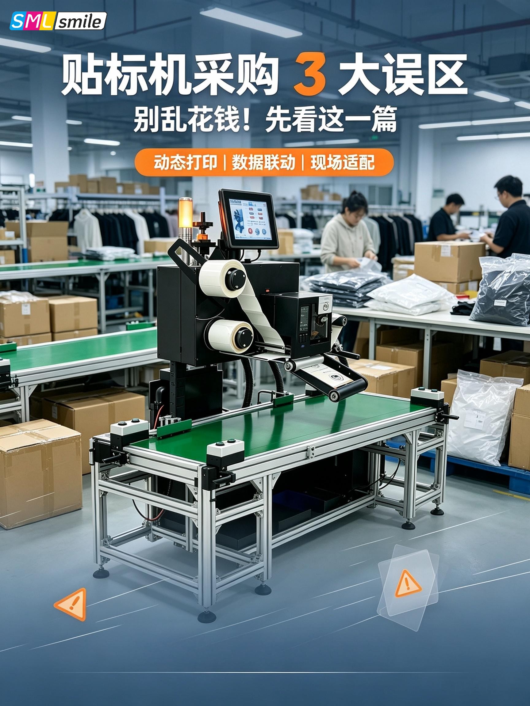 贴标机避坑！90% 工厂都踩过的 3 个误区