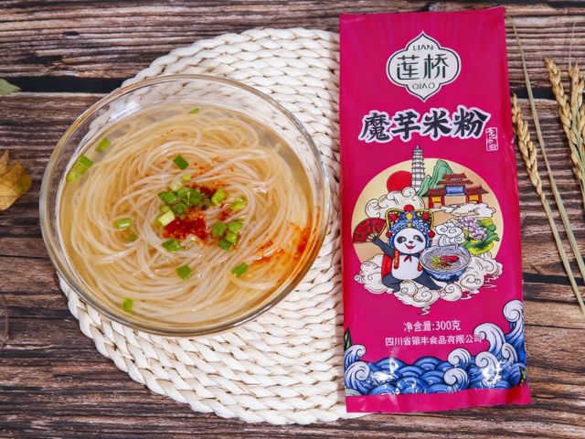 廣安附近魔芋米線哪里賣 誠信為本 四川省銀豐食品供應