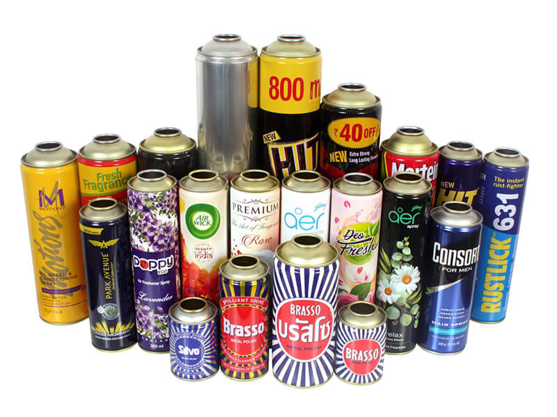 Metal packaging can containers