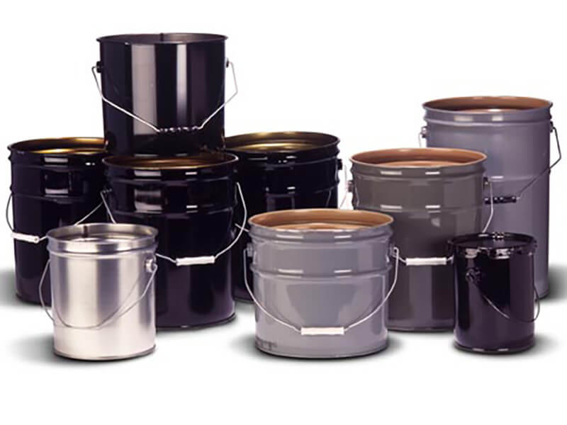 Metal packaging can containers