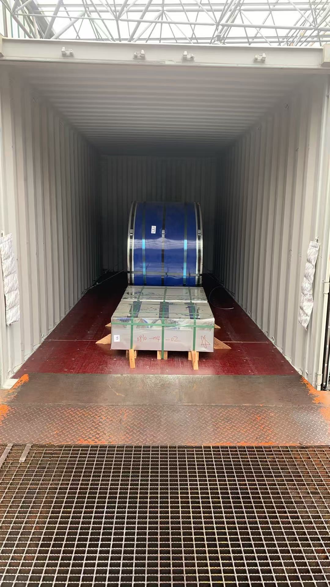 shipping metal products