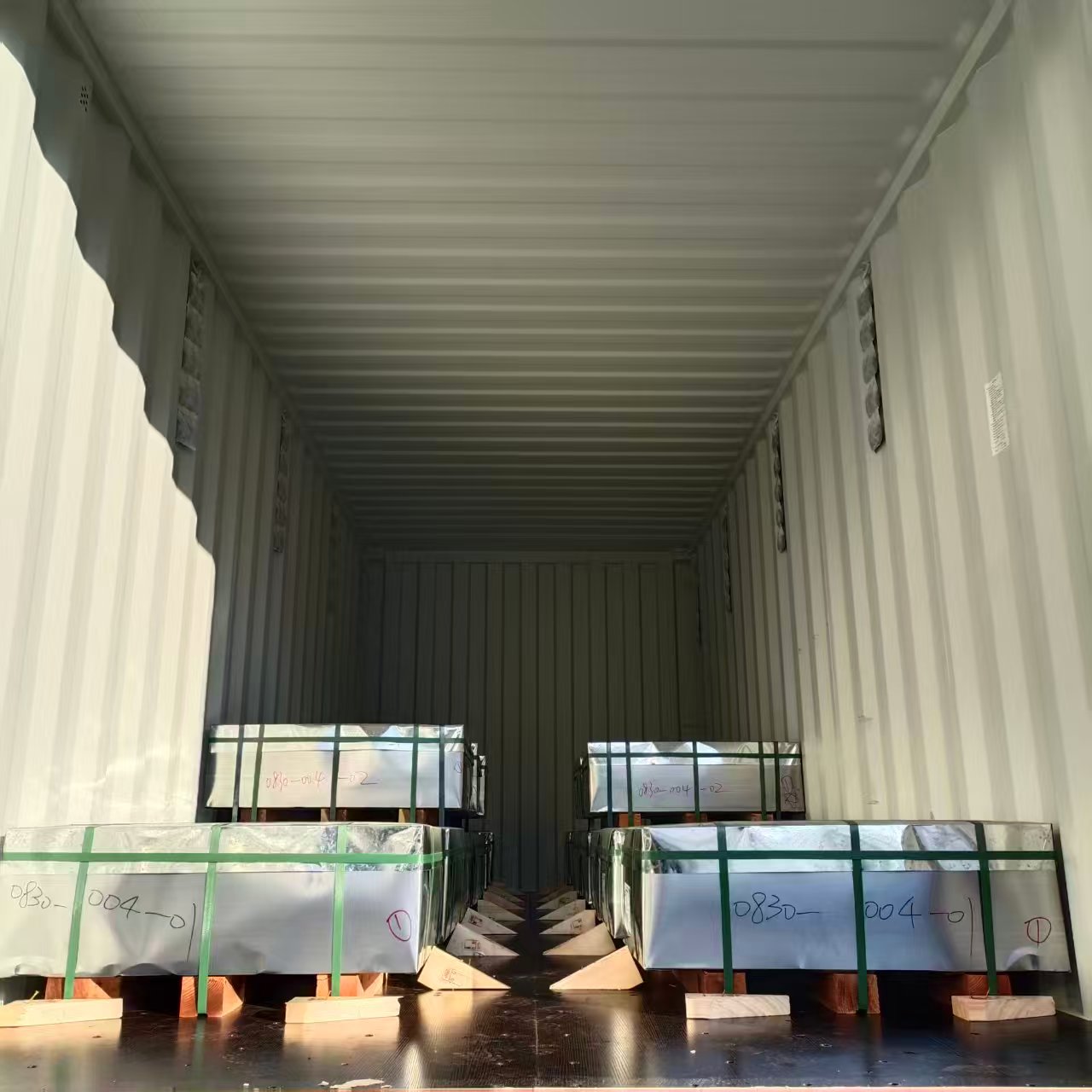 shipping metal products