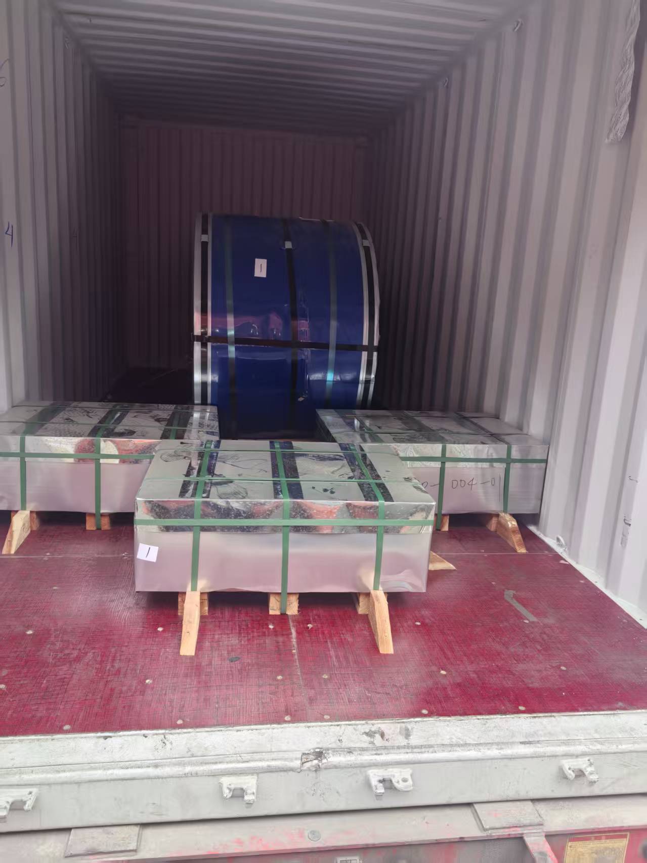 shipping metal products
