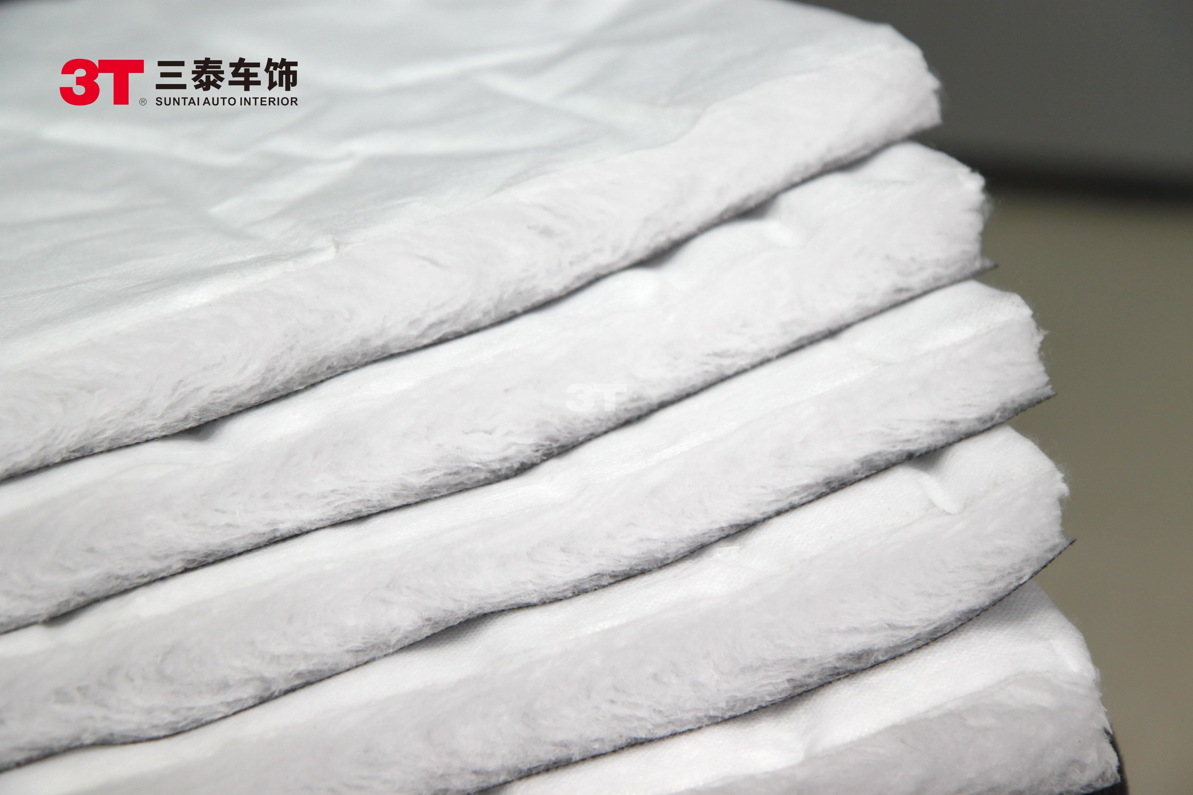 三泰車飾生產(chǎn)的雙組份吸音棉1