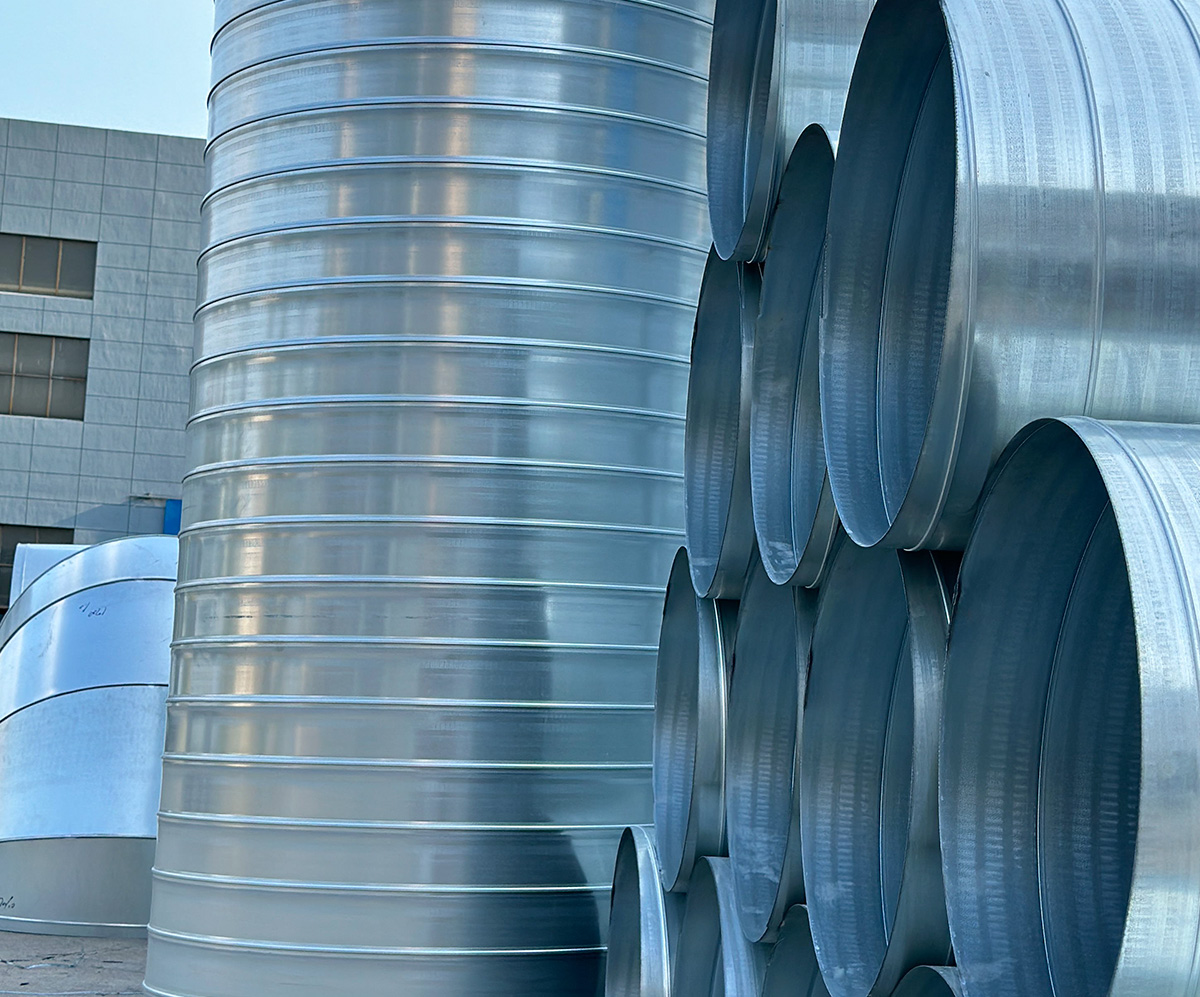 螺旋風(fēng)管的銜接方式及其施工質(zhì)量的保證