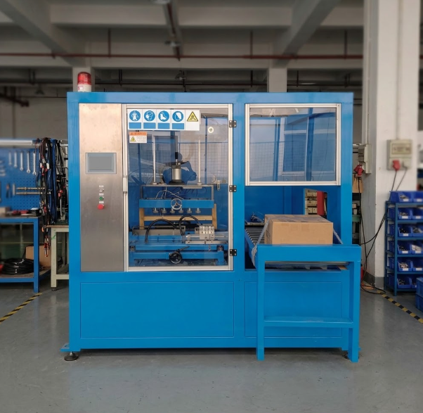 Automatic air leakage test machine