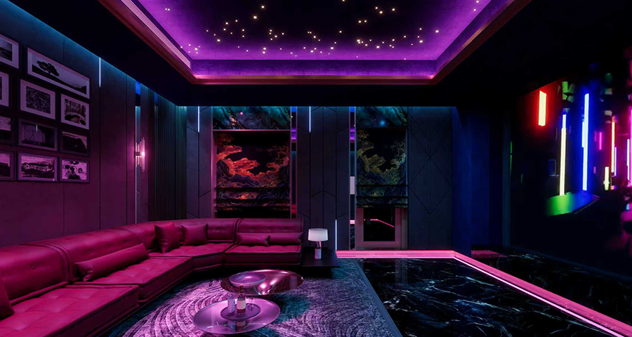 無主燈情緒空間燈光搭建設(shè)計工作室 來電咨詢 成都勱思科技供應(yīng)