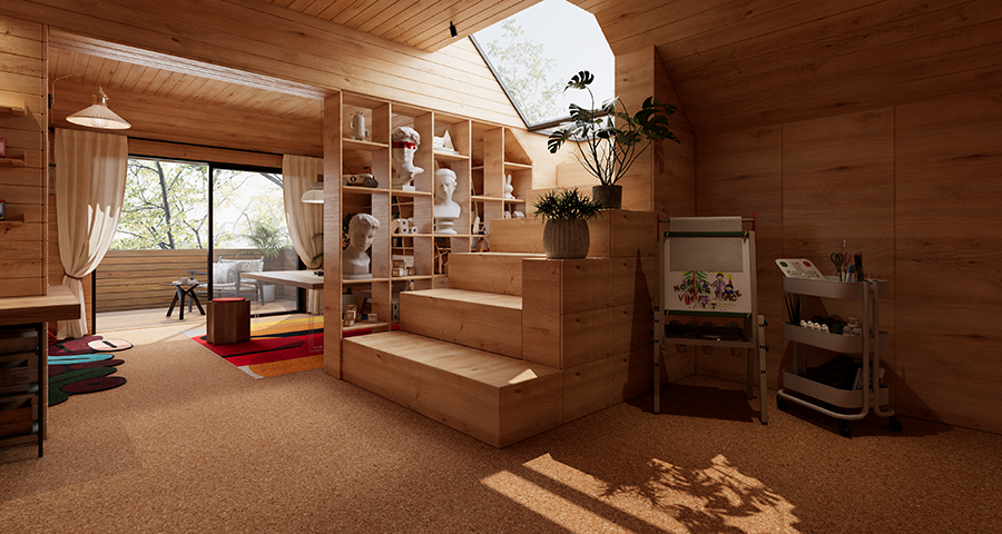 療愈民宿情緒空間燈光搭建是干什么的,情緒空間